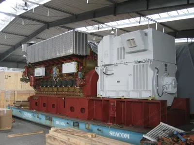 MaK, 8M25, Hfo Generator Set, 2008