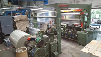 Euromatic, TB-6 06, Slitter Rewinder, Width 1800mm, Speed 400m/min