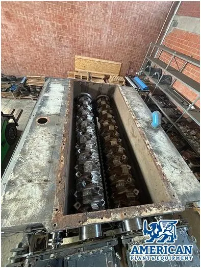 Vecoplan, VNZ 3000, 2003, Twin Shaft Shredder, 264 kW, 3000mm Rotor Length, 12-14 Ton/h Capacity