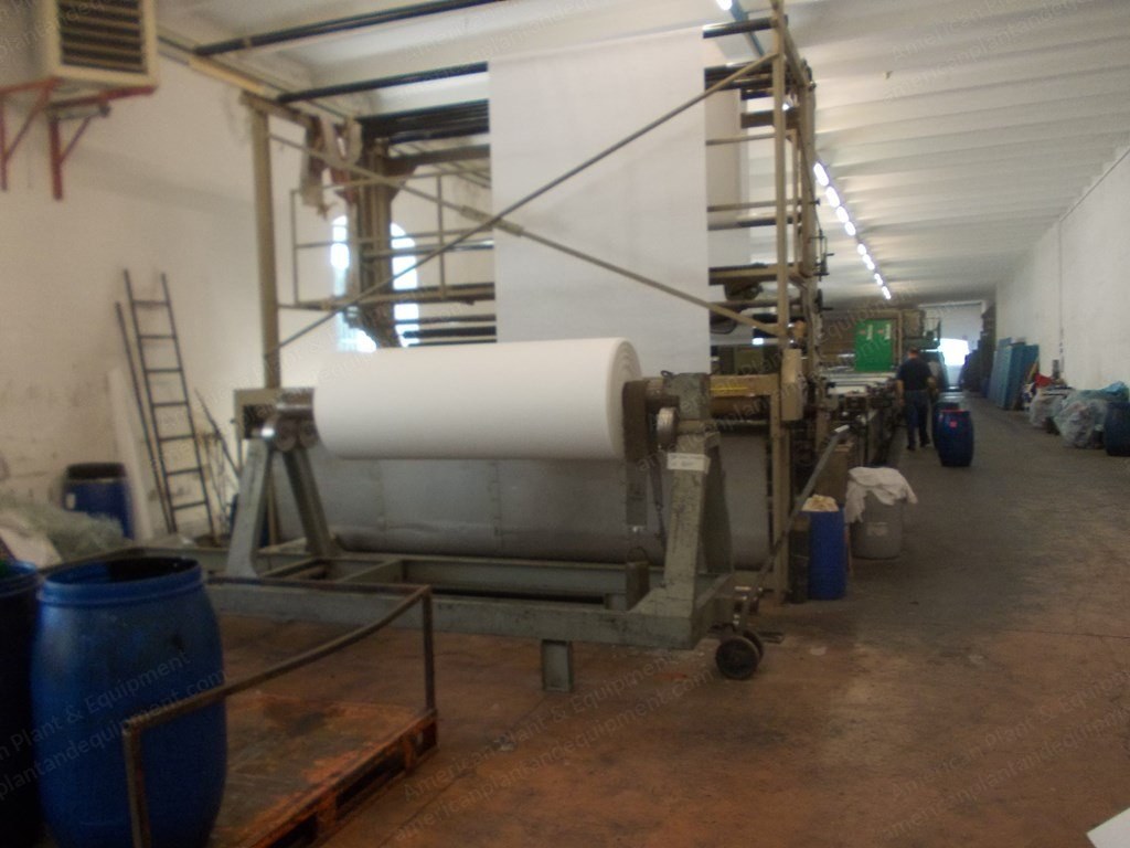 Reggiani, Kuster, and Oval Textile Printing and Finishing Line, 3200mm Working Width, 1980 to 1988