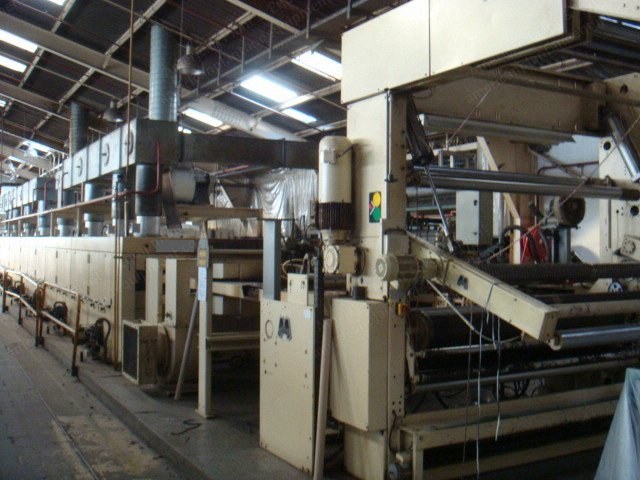 Monforts, 12 GK, 1992, Stenter for Knitted Fabric, 2000mm, 6 Chambers, Gas Heated