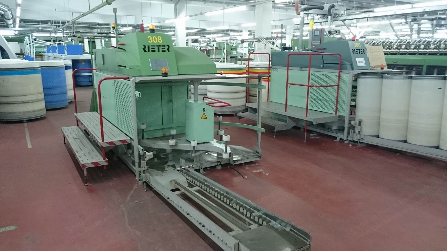 Rieter, RSB D30, 1997/1999, Drawing Frames, Automatic Regulation, 450x1080mm Cans