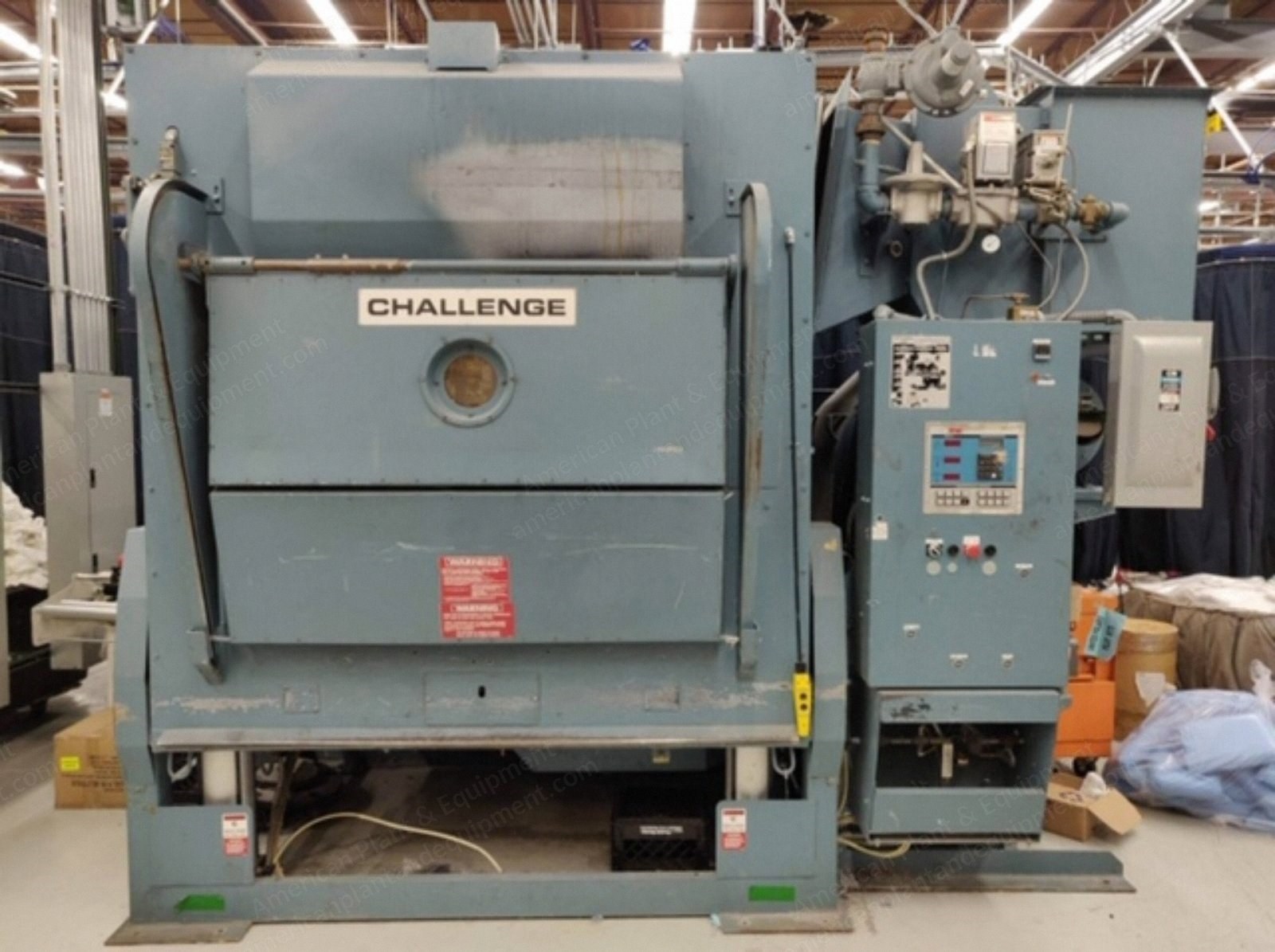 Challenge, CPG4.04.005D, 2007, Gas Dryer, 450 lbs Capacity, 2-Way Tilt