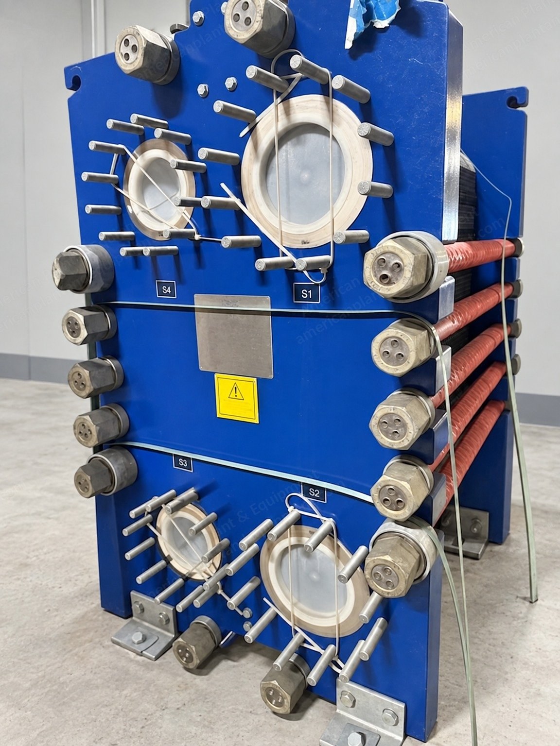 Alfa Laval, TK20-BWFX, 2023, 1118 Sq. Ft., 126 Plates, 316 Stainless Steel Plate Heat Exchanger