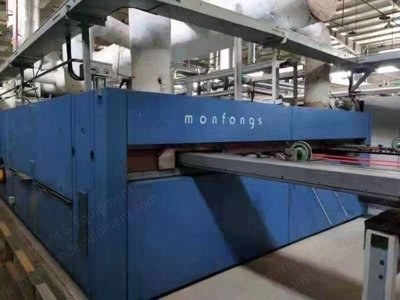 Monfongs Stenter Machine, 2015, Working Width 2600mm, 10 Chambers, Gas Heated