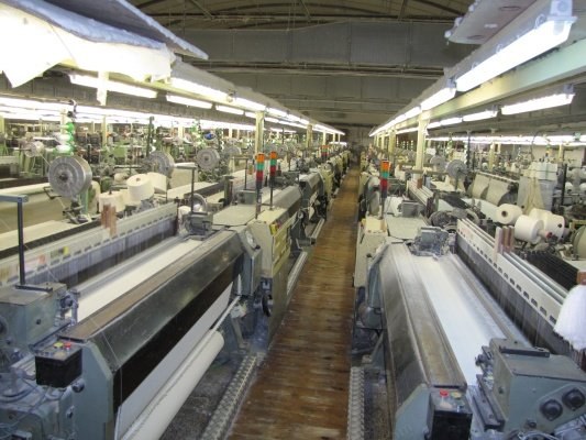 Saurer, S 500, 1983, Double Rapier Looms, Width 2x1900mm, 1 Color, Cam Box