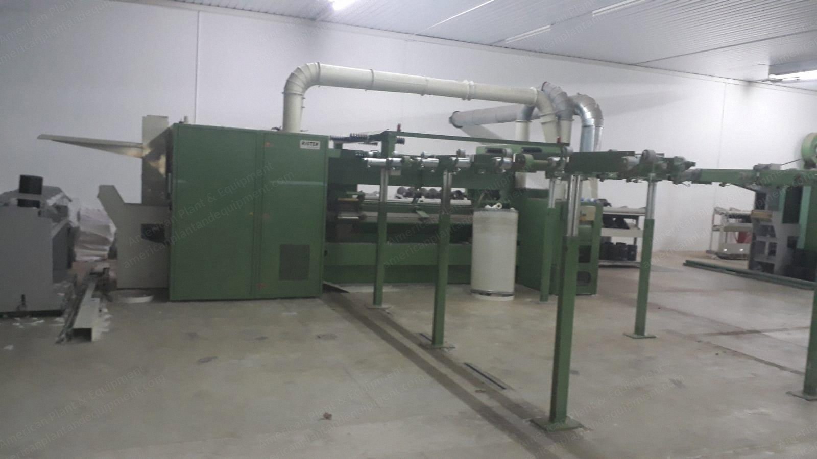 Rieter, Compact Spinning Line, 2003, 26308 Spindles, 400 Tons per Month