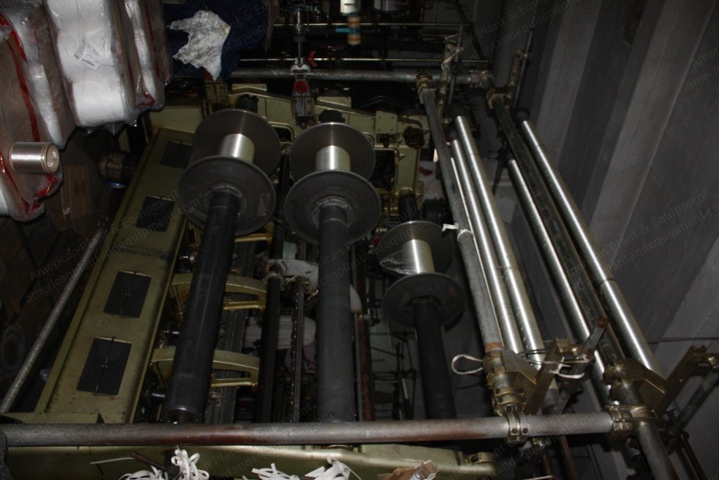 Karl Mayer, Tricot Machines and Warper, 28E Gauge, 84" Width, 8-Unit Package