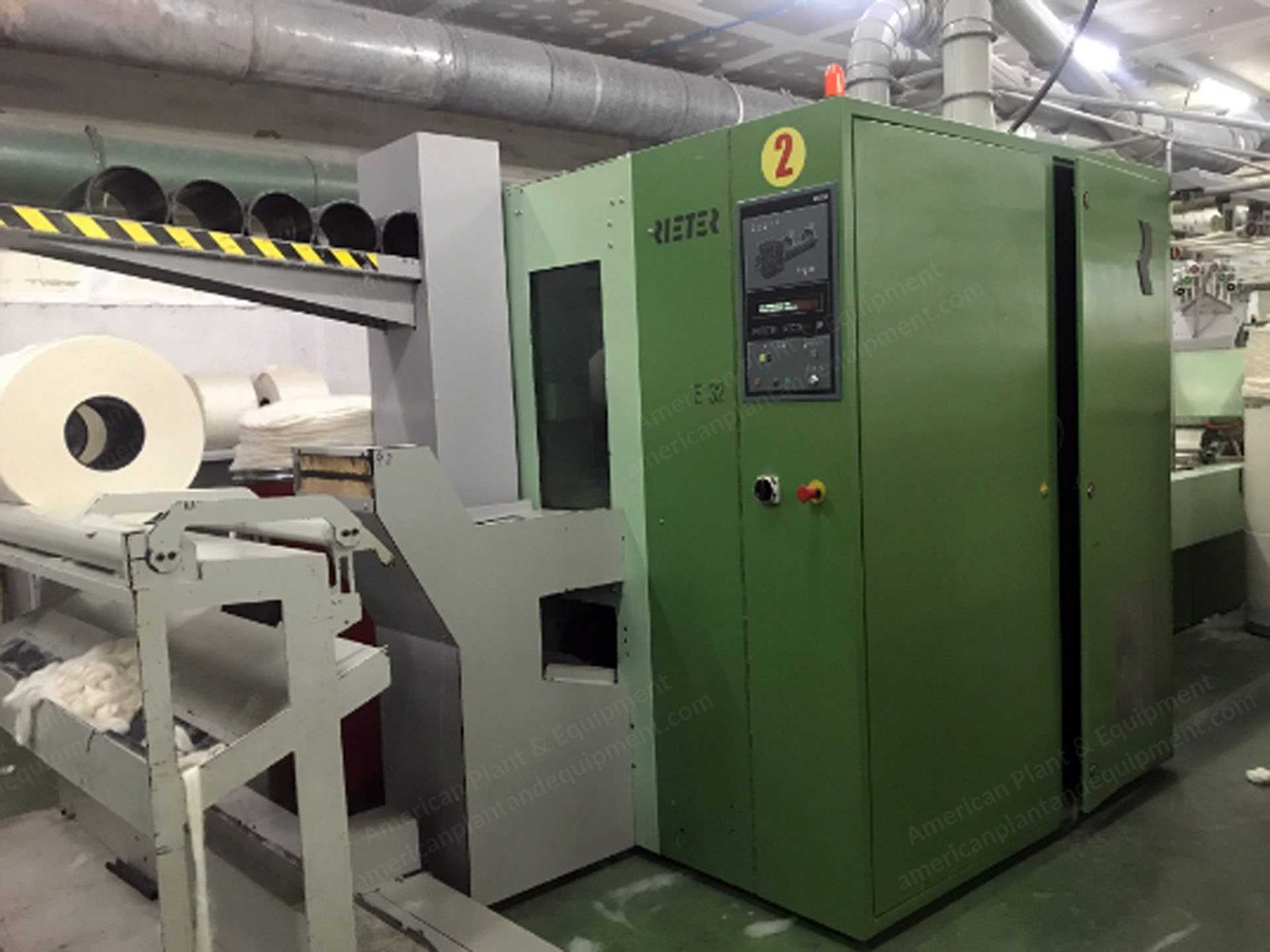Rieter, E32, 2000, 380V 50Hz, 16 Trolleys