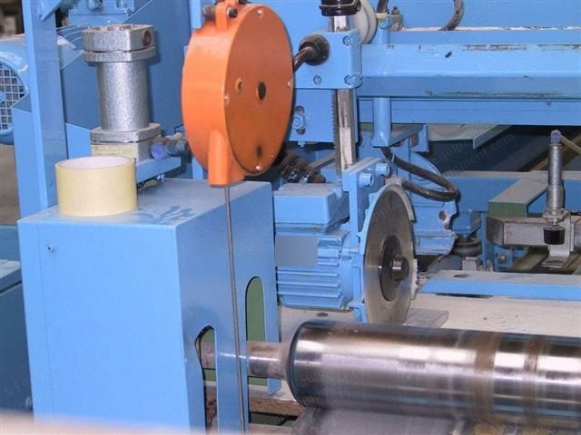 Hauser, 2200mm, 1986, 2 Circular Blades, Cross Cut, Table Size 1700x3400mm