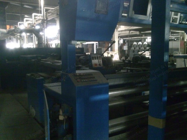 Bruckner, 2001, Oil Heated Stenter, 2400mm Working Width, 7 Chambers, Mahlo Weft Straightener