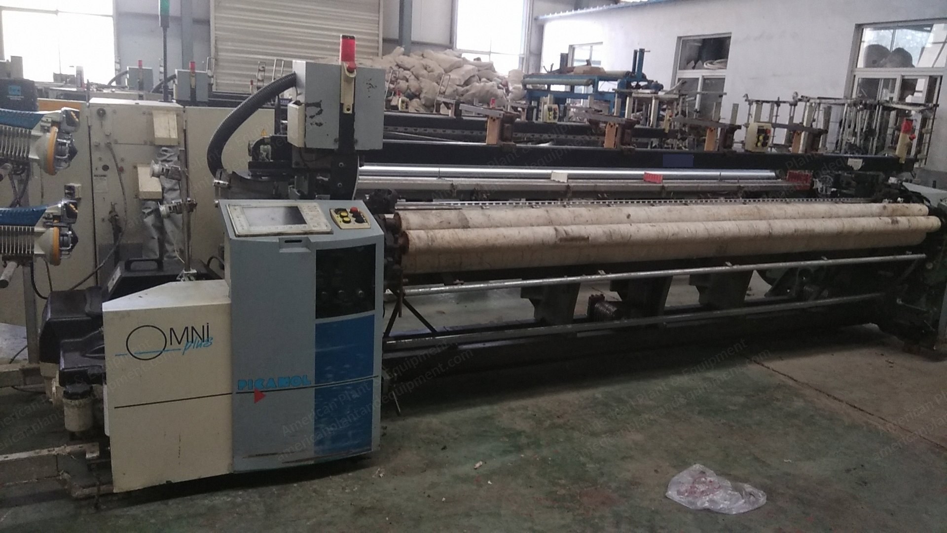 Picanol, Omni Plus, 2004, 3400mm, Dobby, 2 Feeders