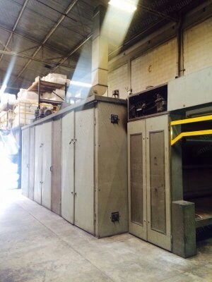 Salvade, Open Width Dryer, 1998, 2400mm Working Width, 2 ITAS Burners