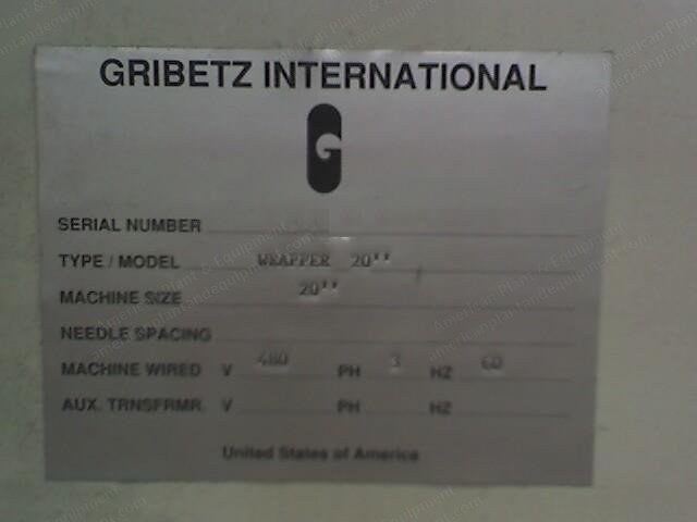 Gribetz, XL, 2004, Mattress Wrapping Machine, 110 inch Plastic Width, 20 inch Height Capacity