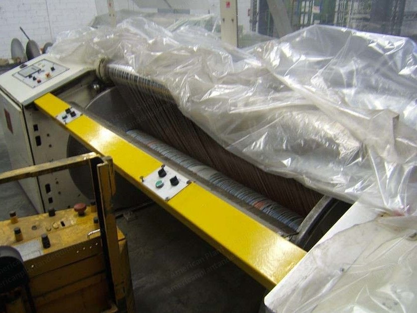 Hacoba, NZB-Super 1000, 1993/1994, 1800mm Beaming Width, 1000mm Beam Diameter, with 480 Spool Warp Creels