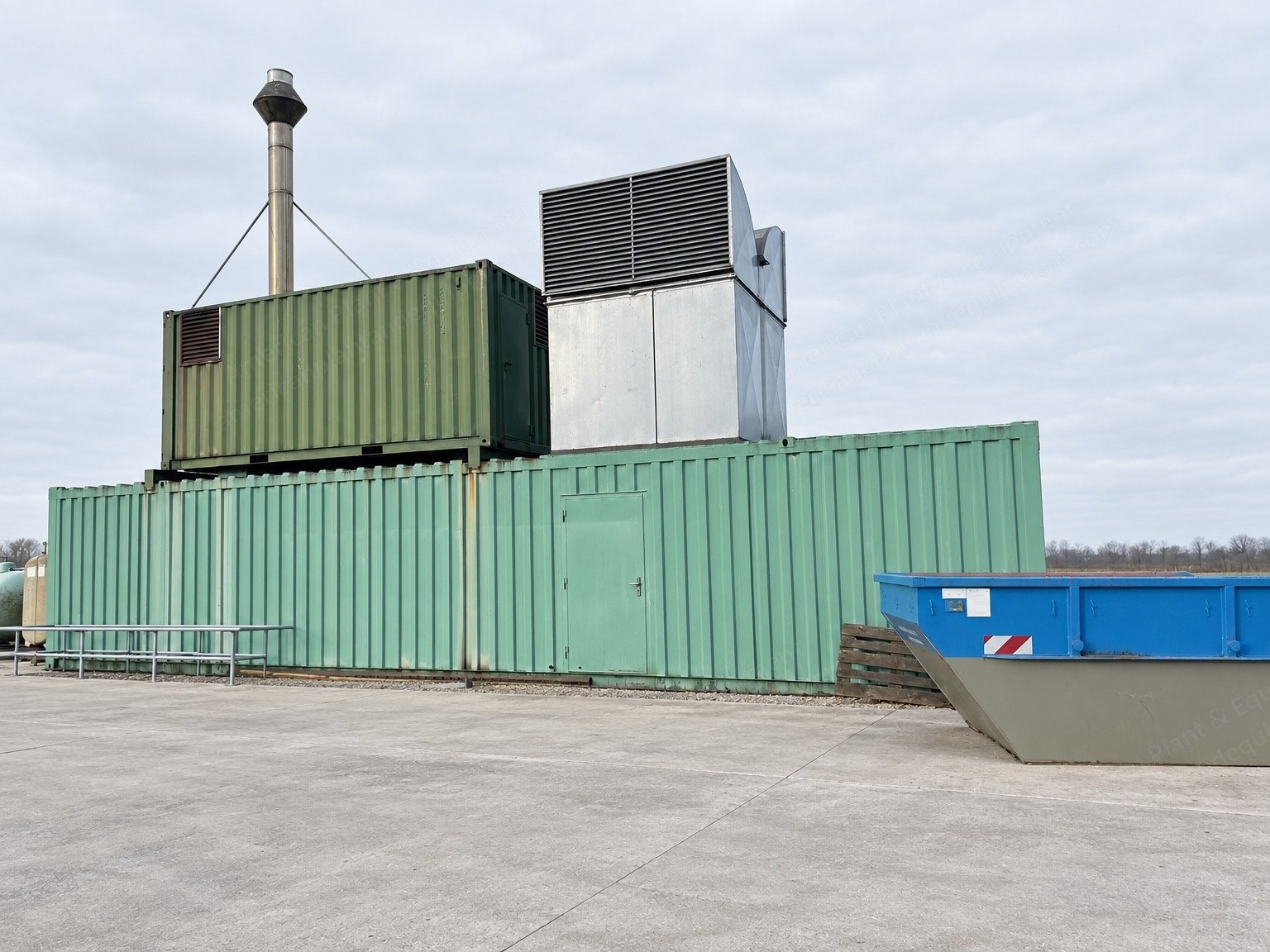 Jenbacher, JMS 412 GS-N.TE, 2009, Containerized Natural Gas CHP Plant, 800 kW, 400 V, 50 Hz