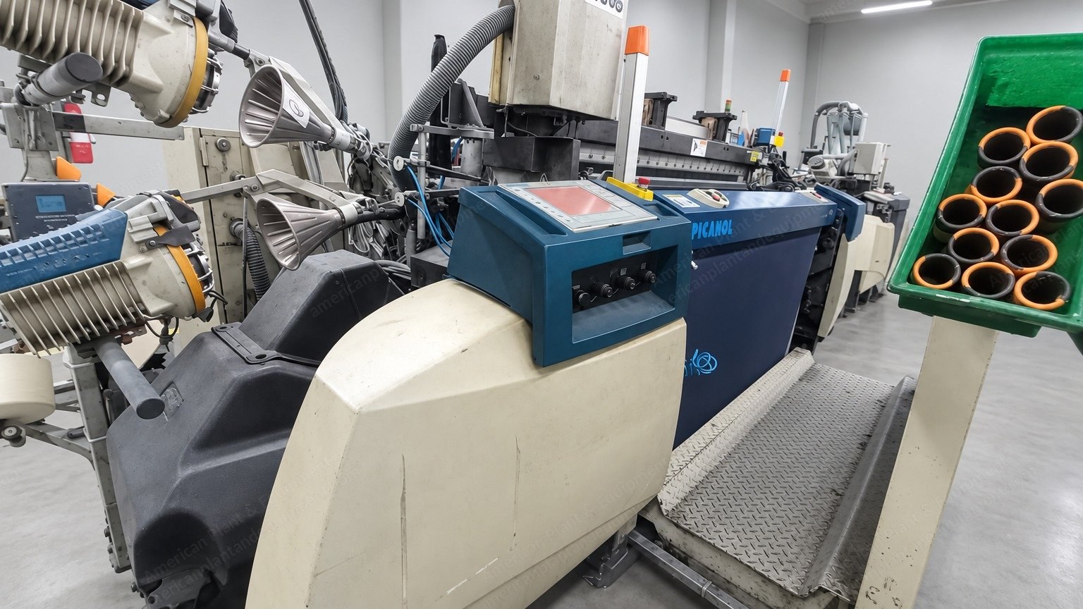 Picanol, OMNIplus 800 (OMP 800 2-P), 2005, Air Jet Looms, 190 cm, 2 Colors, Cam Shedding, 21 Units