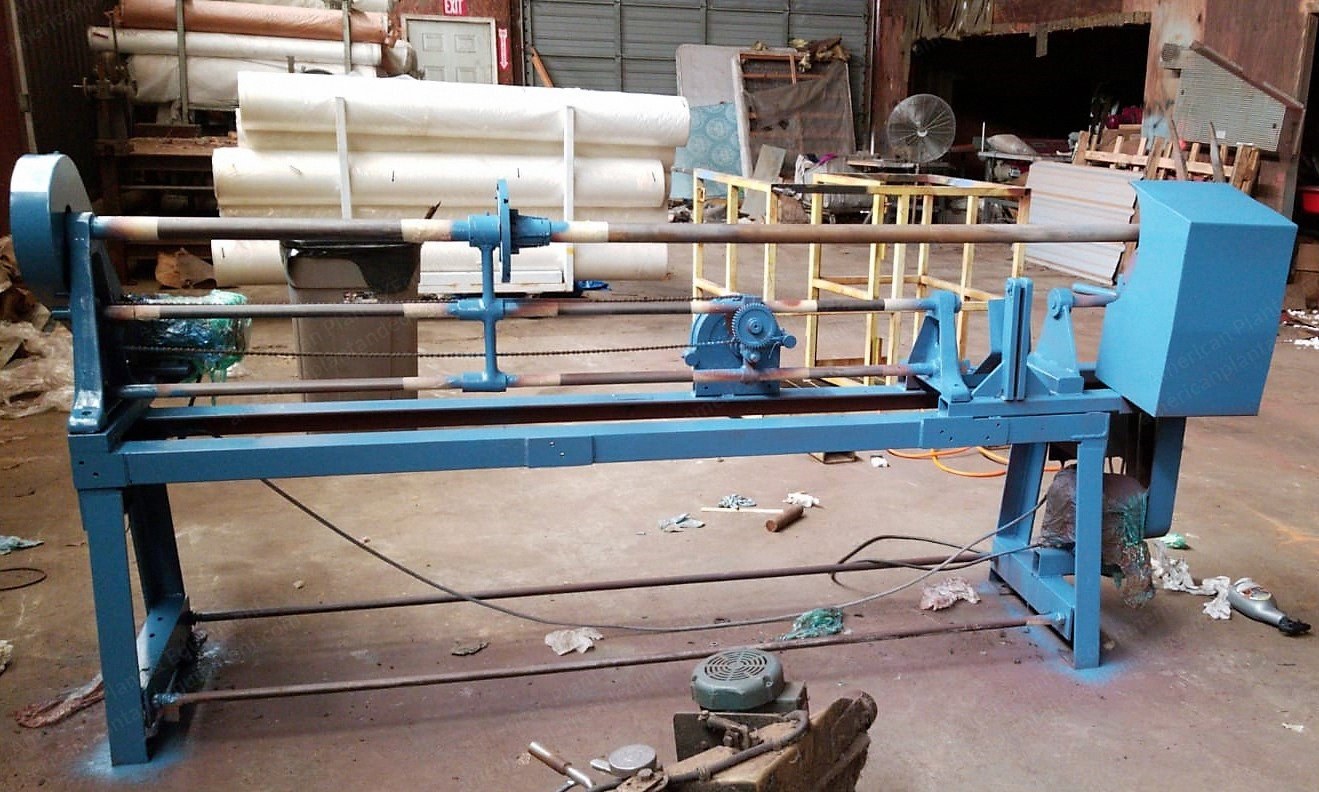 J.A. Firsching & Son, Roll Cutter, 102 inch Width, 12 inch Blade, 0.5 HP