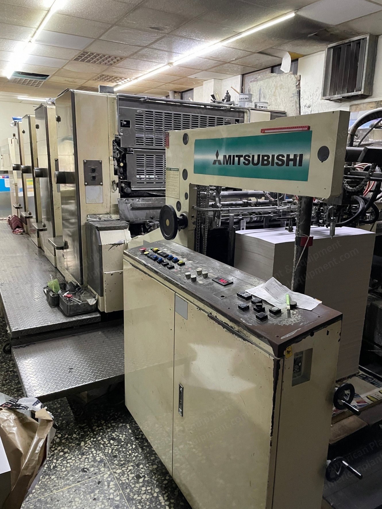 Mitsubishi, 3H-4, 1998, 4 Colors, Impression Count 250 Mio, Computer Console, SAPC