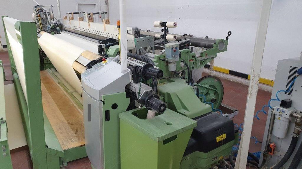 Dornier, AWS 4/E, 2005 to 2008, Airjet Weaving Looms, Working Width 3600mm to 4000mm, Staubli Cam Motion
