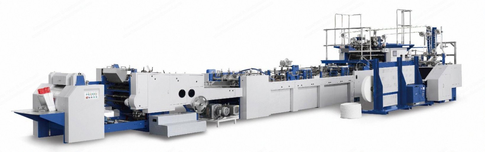 NovaStar, BS136, Fully Automatic Sheet Feeding Paper Bag Making Machine, Max Sheet 1260x600mm, 120-190 GSM