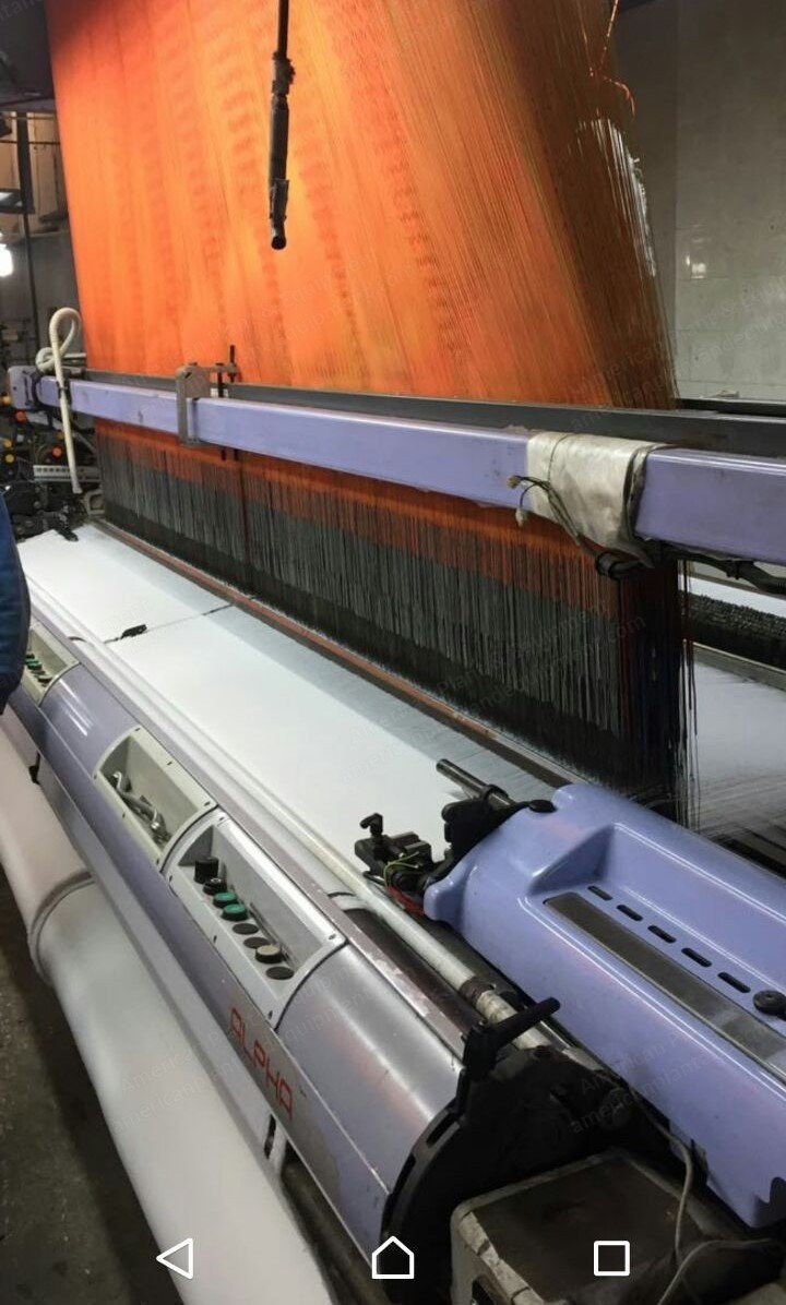 Somet, Alpha PGA Hi Drive, 2011, 3400mm, Van De Wiele Bonas ZJ-2688 Jacquard, Double Beam System