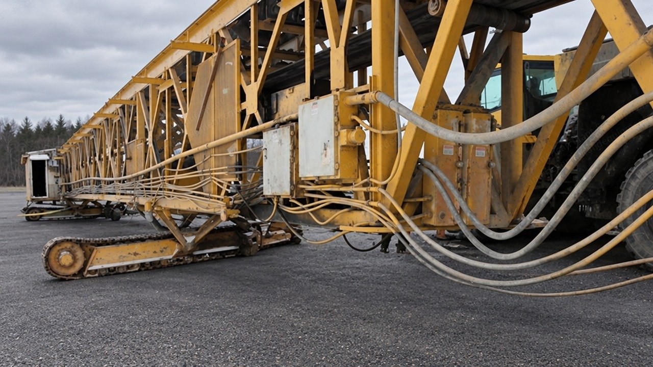 RAHCO, MC30X1500, Mobile Stacking Conveyor System, 30 in x 1,500 ft, Crawler Mounted, 1,000 TPH