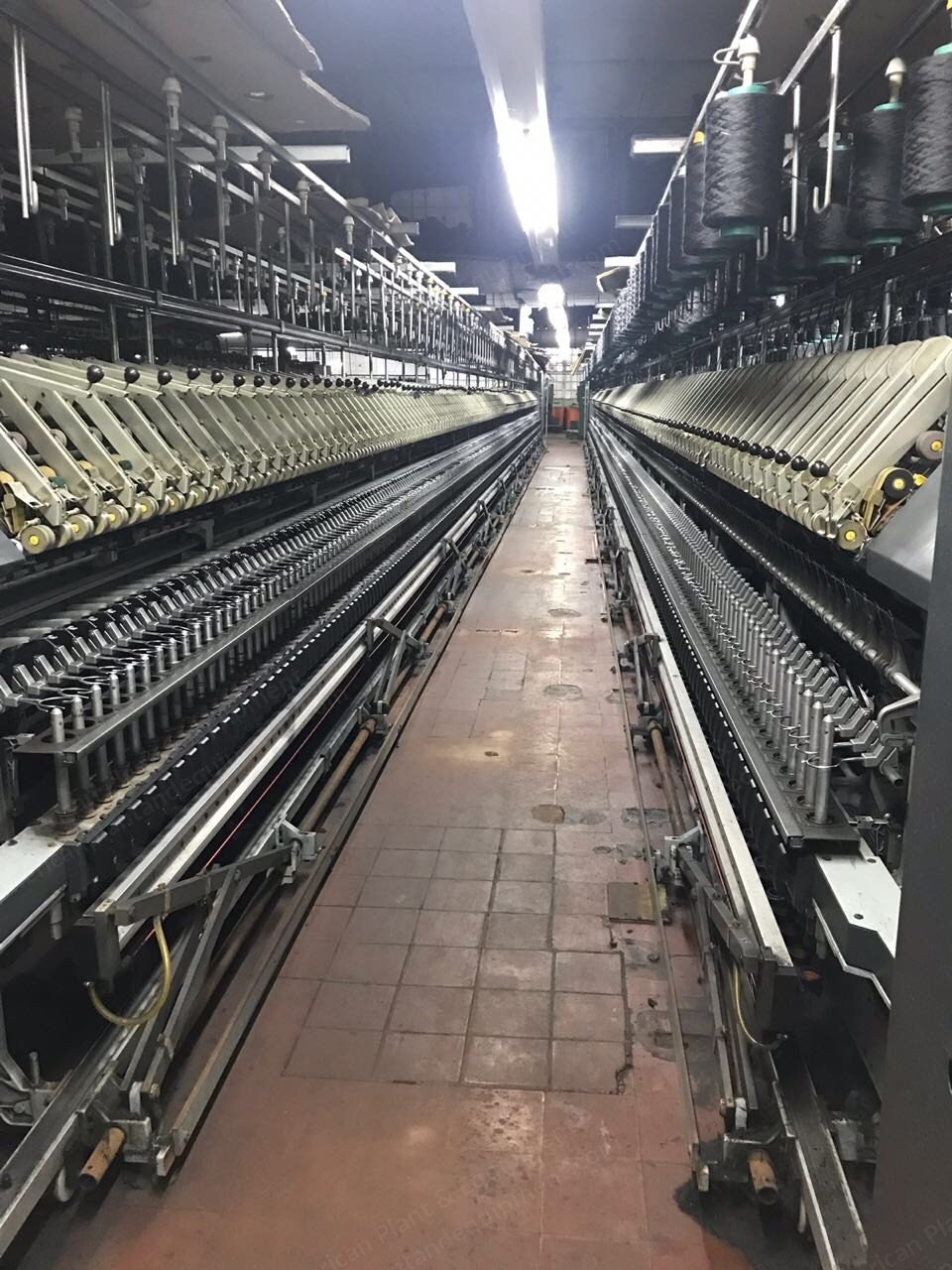 Cognetex, FTC-8L, 1992, Ring Spinning Machine, 640 Spindles, 48mm Ring Diameter, 82.5mm Gauge