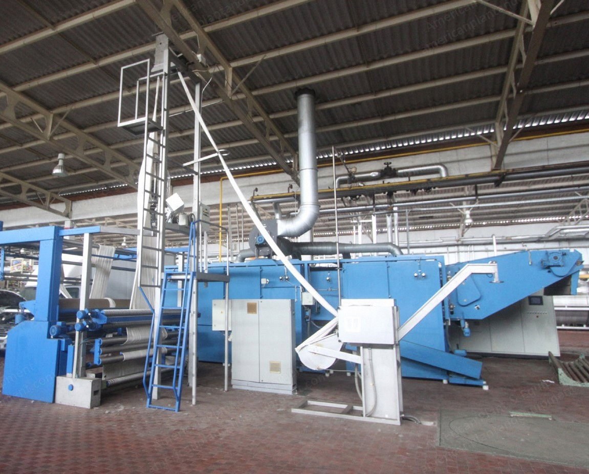 Erhard & Leimer Detwisting, Slitting and Open Width Squeezing Machine, 1998, Working Width 2400mm, Roller Width 2700mm