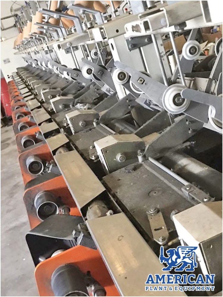 Menegatto, T30, 2000, Air Covering Machine, 30 Positions, Heberlein Jet