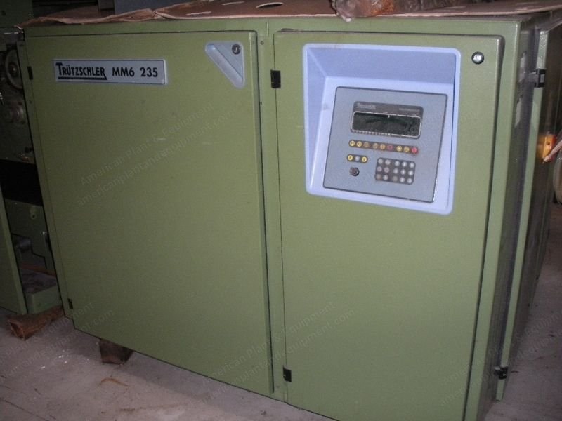 Trutzschler, Cotton Spinning Line, 1994, Multiple Mixer MM6/1200, Opening B34 VFO 1200