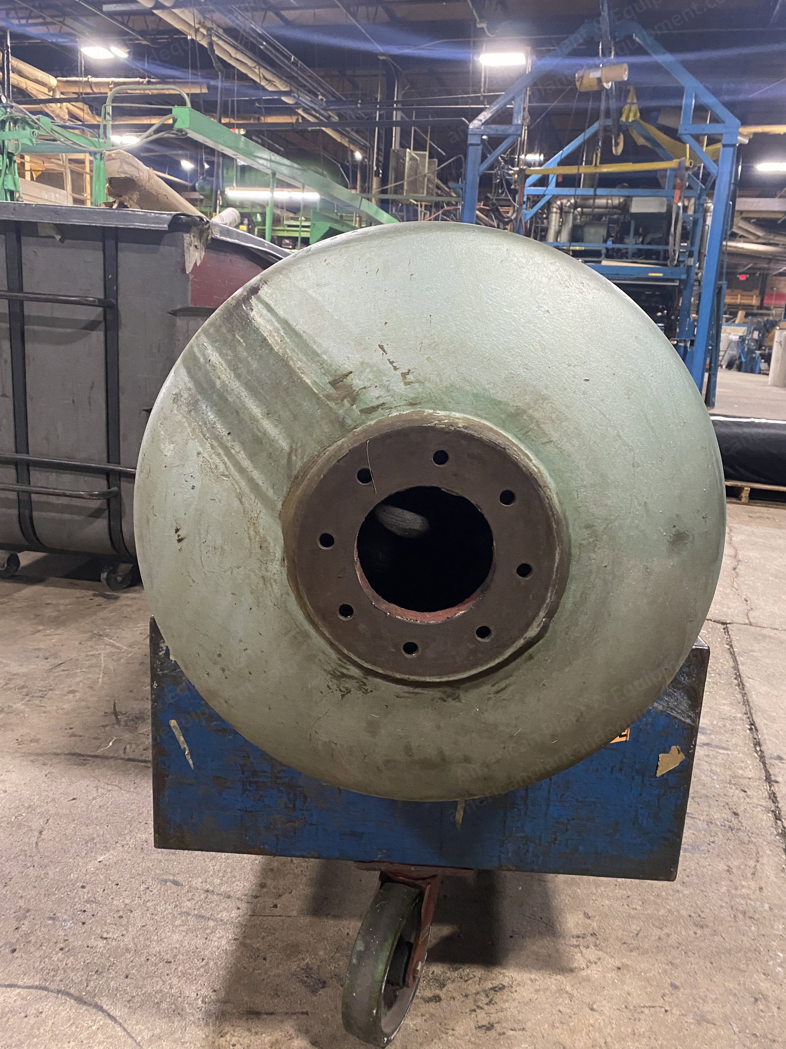Steam Cans, 24" x 80", 13 Drums