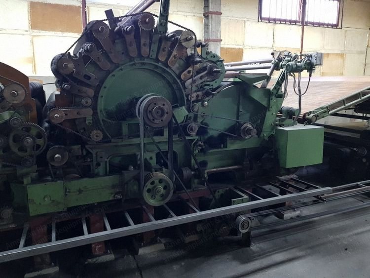 Automatex, Hergeth, Spinnbau Needling Line, 1980, 2300mm Working Width, 150 kg/h Capacity