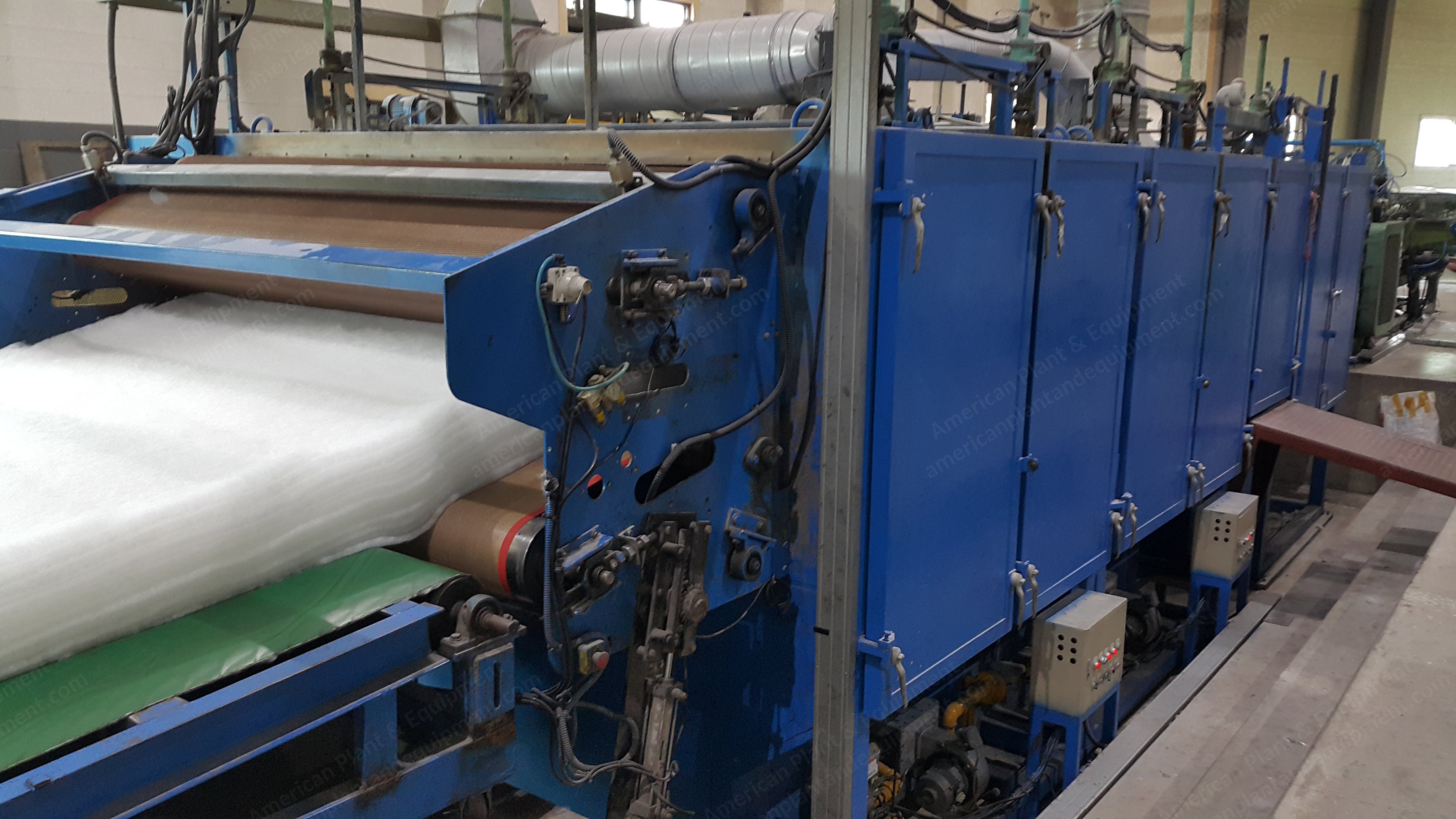 Santex, Thermobonding Oven, 2550mm Width, 2 Gas Burners, Top and Bottom Conveyor
