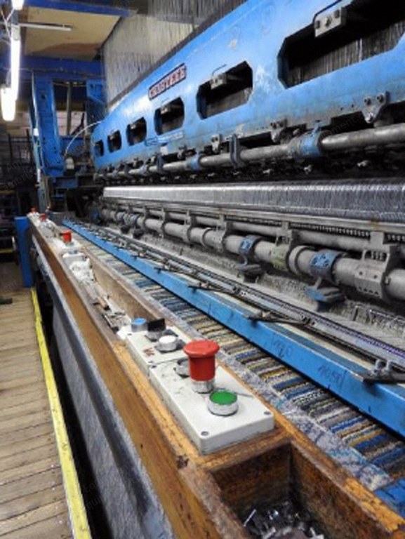 Crabtree, Axminster Weaving Machine, 1995-1998, 4000mm Working Width, Jacquard
