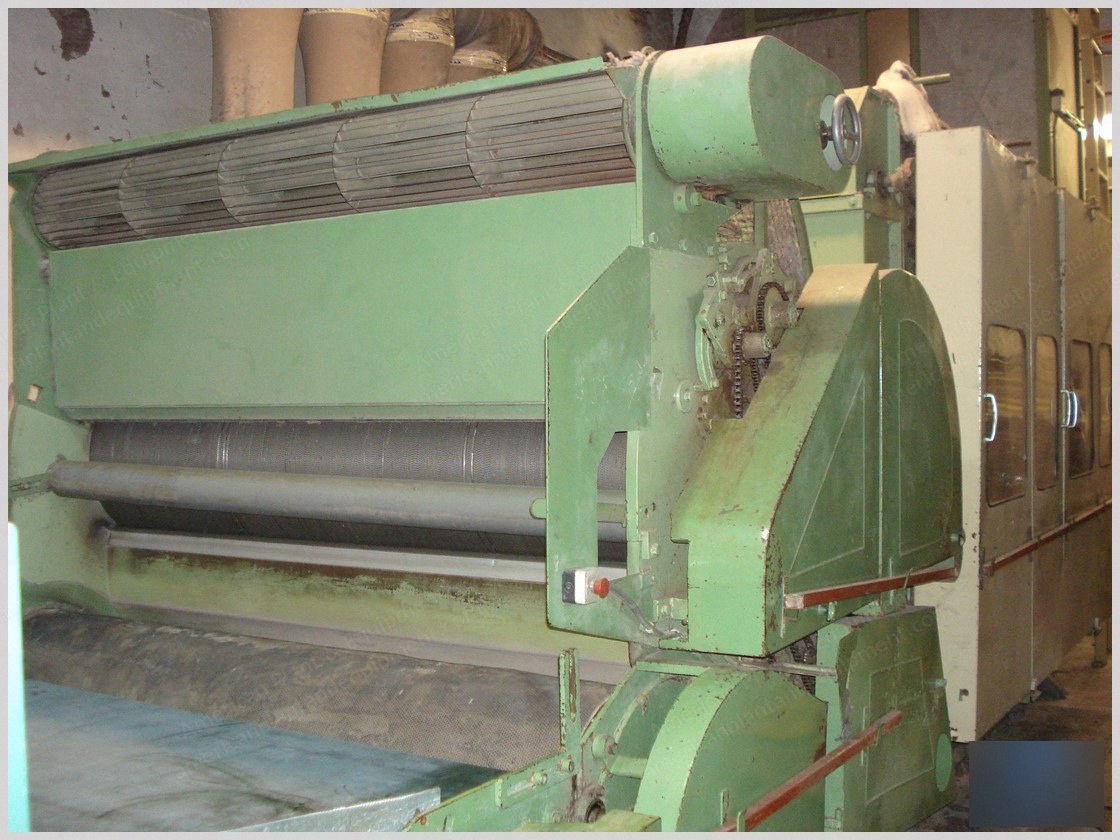 Fehrer, Airlay Needling Line, 1982, 2300mm Working Width, 500 kg/hour Capacity