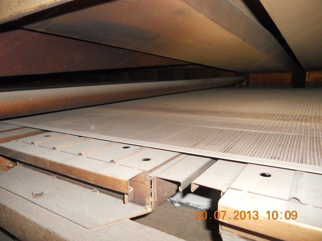 Zimmer, 1997, 10 Berths, 2000mm Conveyor Band Width, 2400mm Oven Nozzle Blowing Width