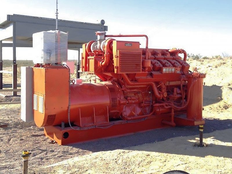 Waukesha, L5108GL, 1996, 760 kW, 60Hz, 1200 RPM, Kato Alternator