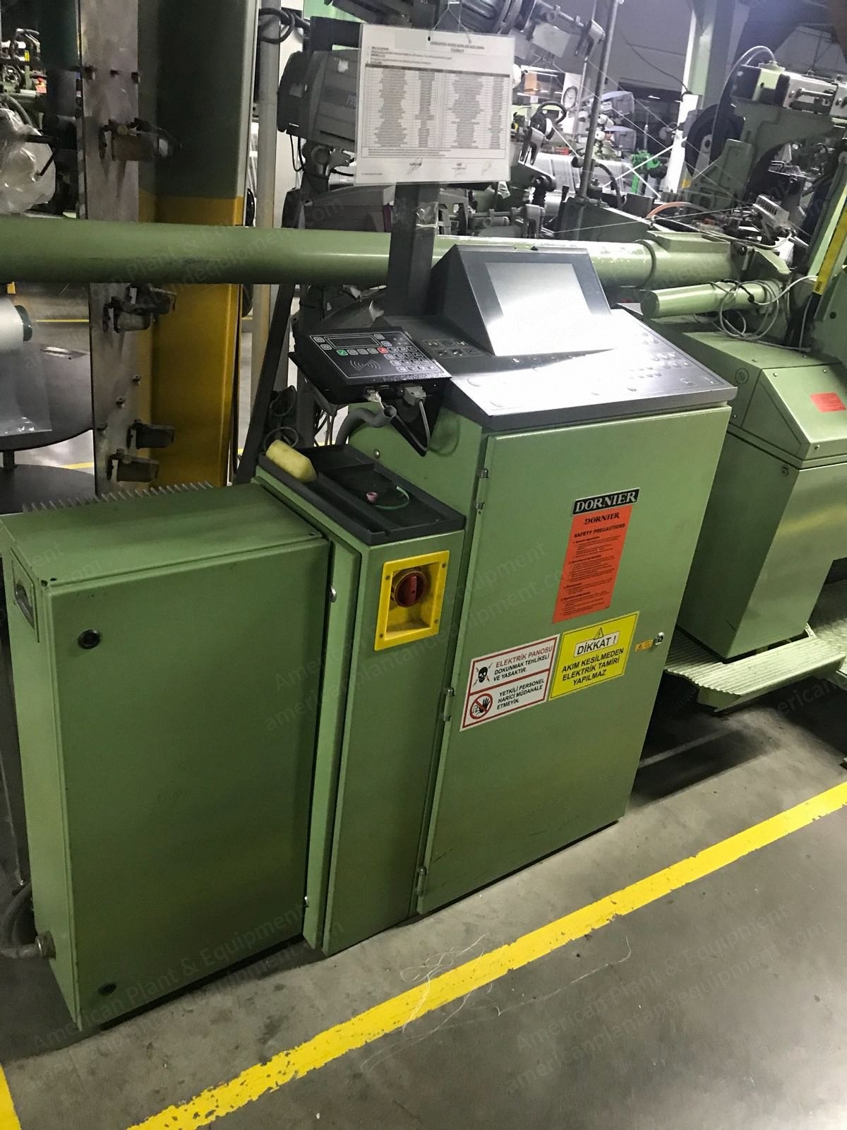 Dornier, PTS 8J, 2003-2004, 3600mm Working Width, Single Beam, Jacquard