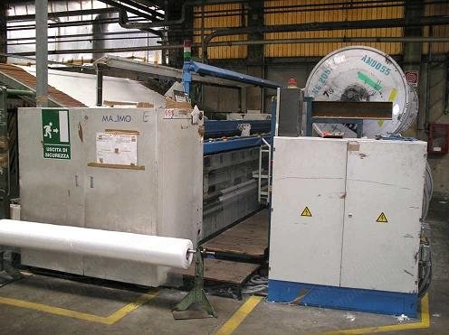 Maliwatt, 14021/A F 22, 1996, Stitch Bonding Machine, 3700mm Width, Gauge F 22, 4 Cutting Heads
