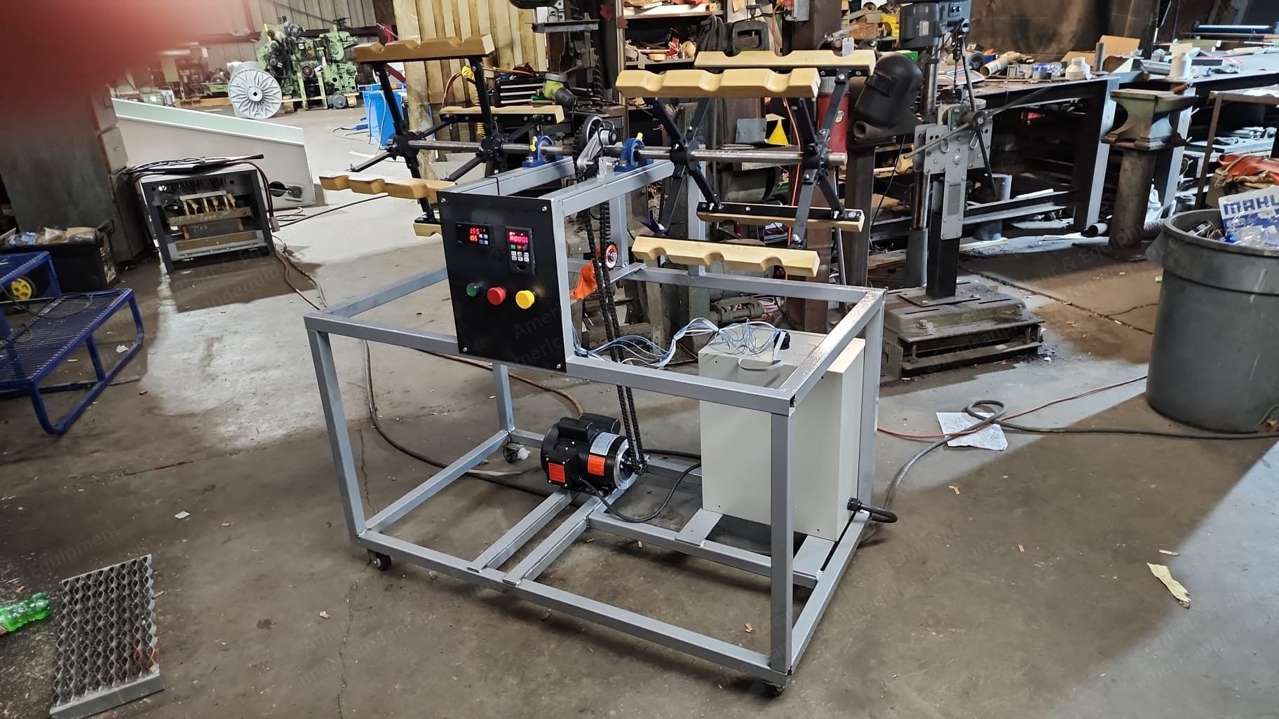 NovaStar, Skein Winder, 6 Position, 4 Arm, 60 in Circumference, 1.5 HP