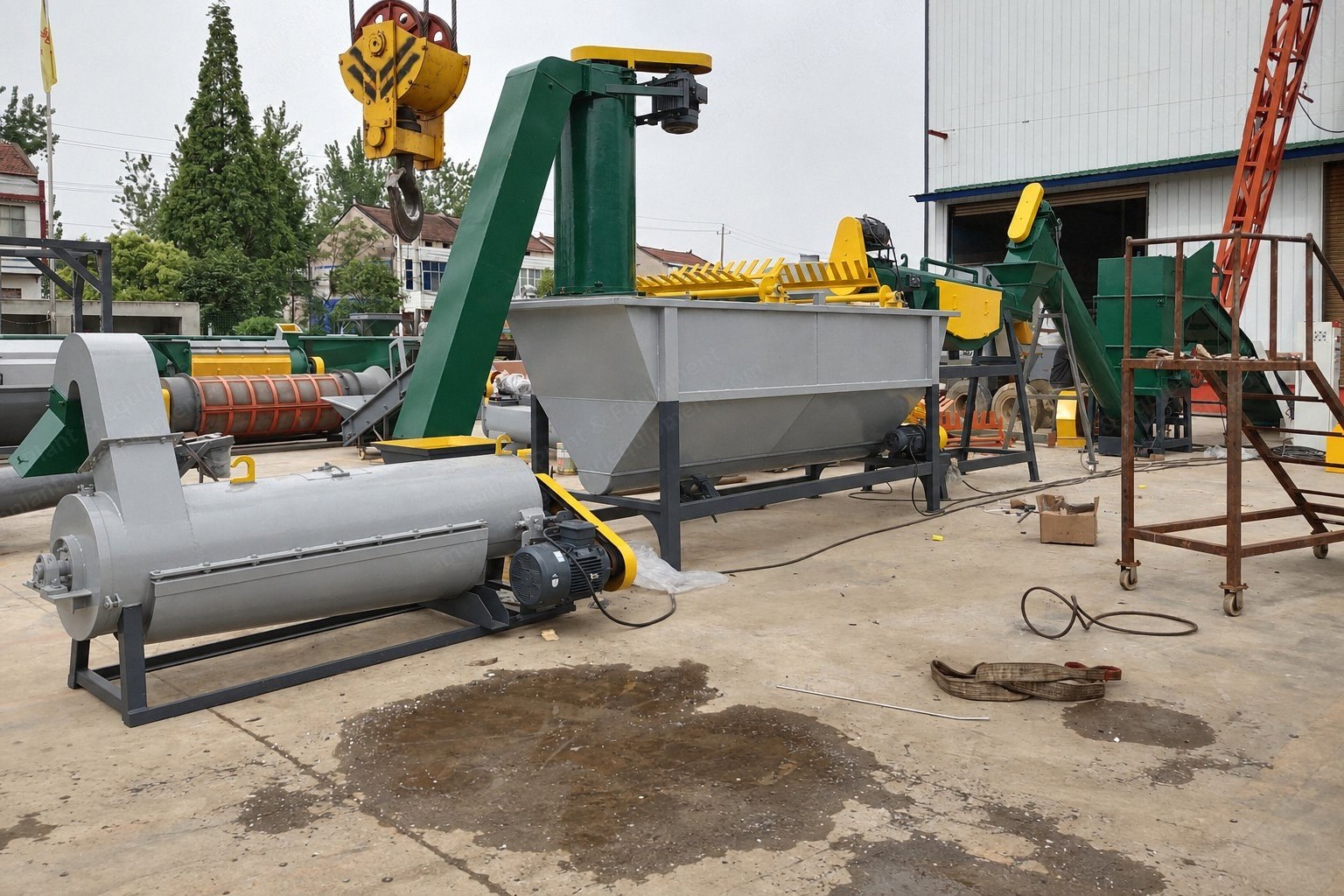 NovaStar, RL159, PP PE Rigid Plastic Recycling Washing Line, 300 to 2,000 kg/h