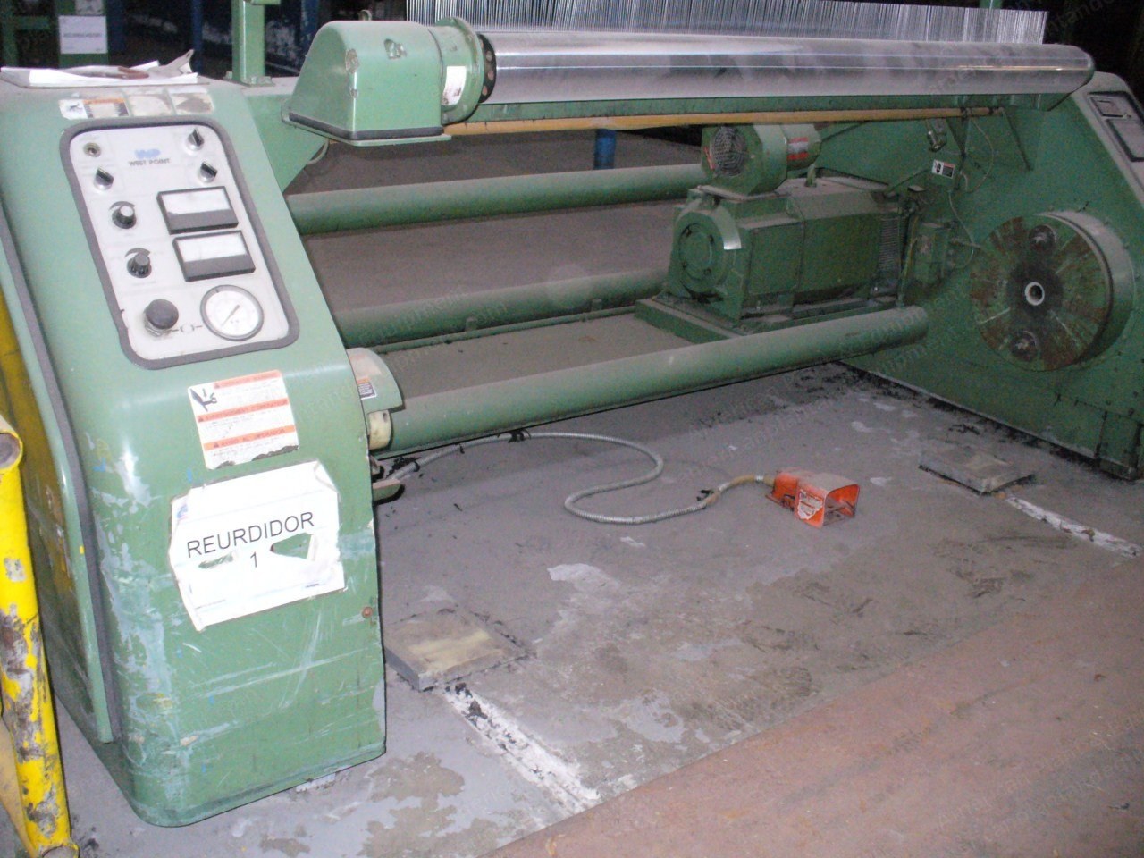 West Point, Rebeamer, 76" (1930mm) Width, with Accumulator, Tension Stand, Overhead Feed