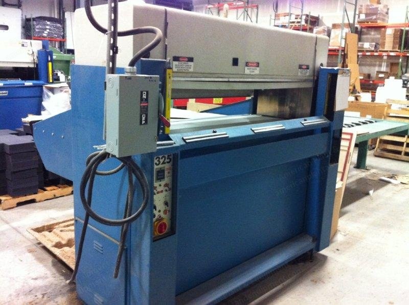 Atom, S325, 1999, Full Head Beam Press Die Cutter, 24x63 inch Bed, 26 Ton