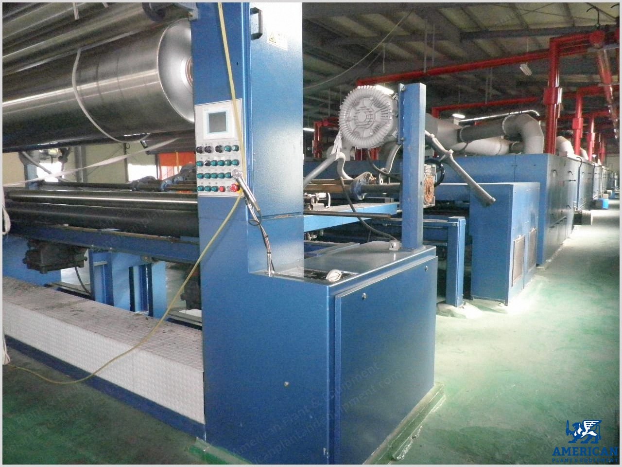 Ehwa, 10CH-2BM-TOH-PHR-3400, 2008, 3400mm Working Width, 10 Chambers, Oil Heated