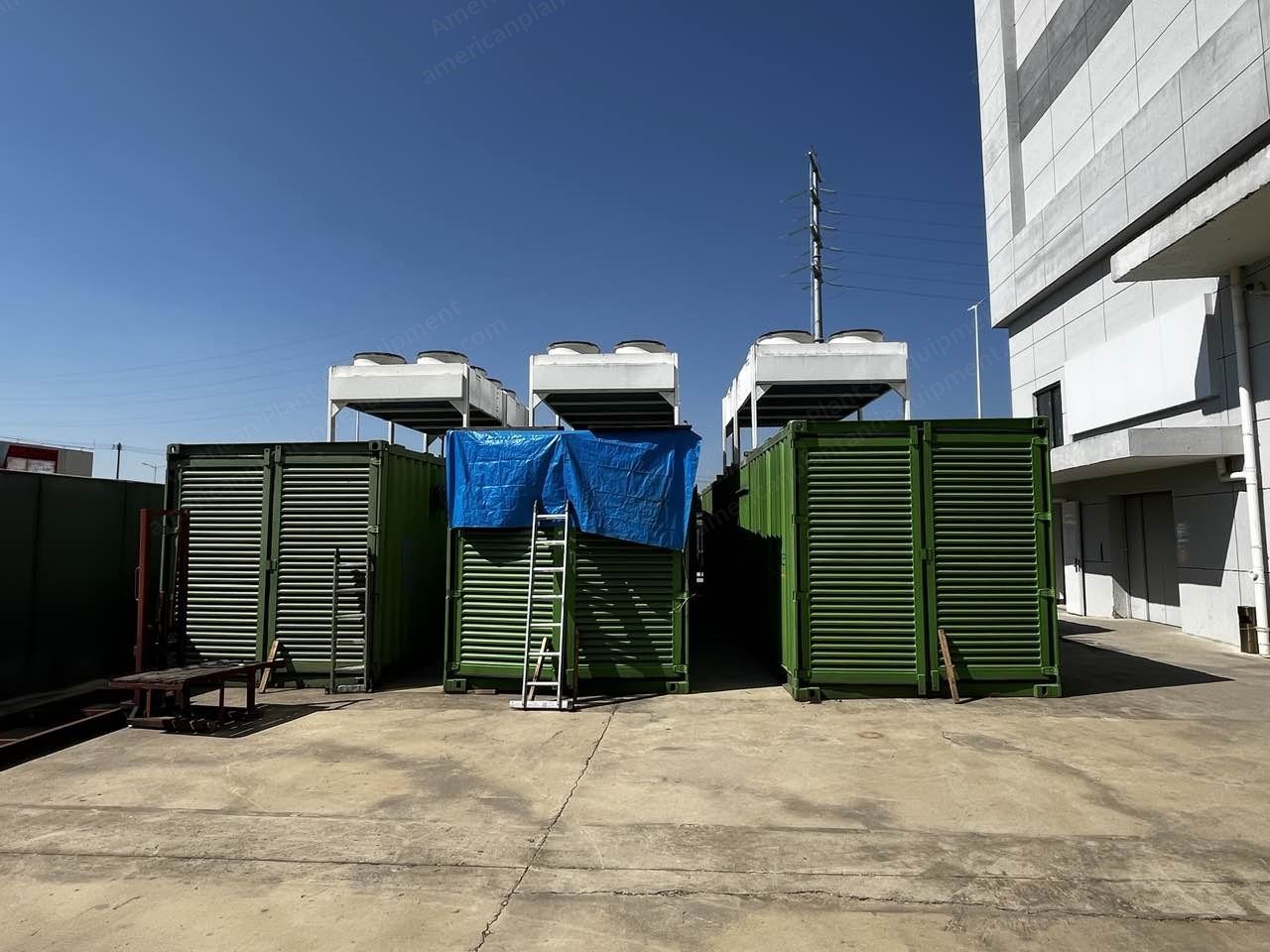 Jenbacher, J320, 2024, Biogas Containerized Generator Set, XT4 Operating System, Zero Hours