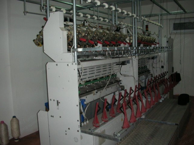 Giesse, Innova MS2, 2005, Fancy Twist and Sample Machines, 168 Spindles and 16 Spindles, Electronic Control