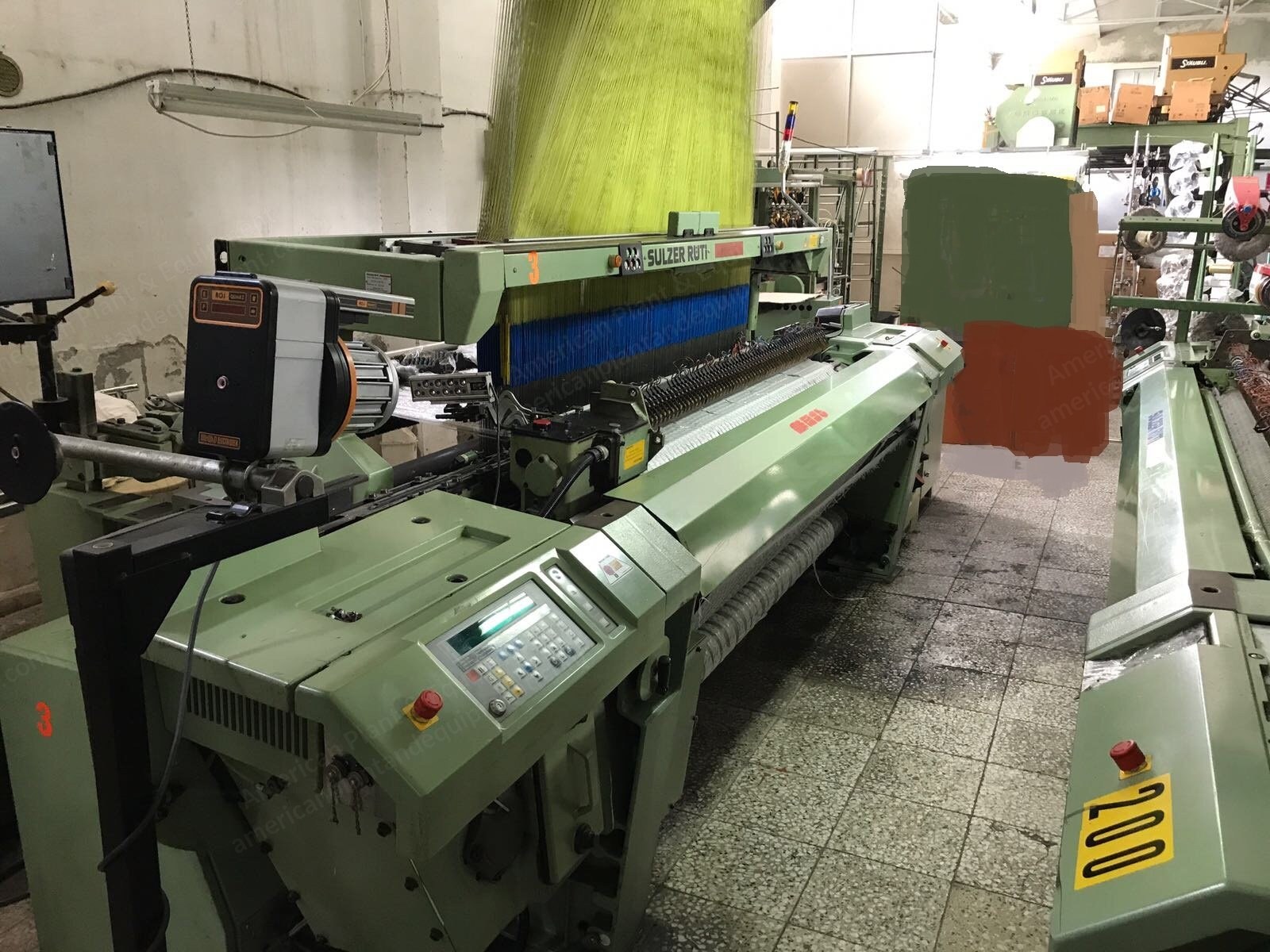Sulzer, 6200, 1996, 1900mm Width, 8 Colors, Staubli CX960 Jacquard