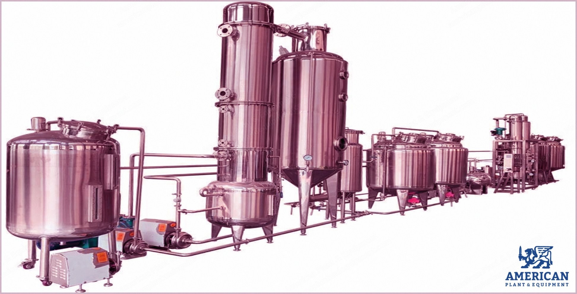 NovaStar, SE151, CBD/Hemp Oil Extraction Process Line, 10-Step System, Low Temperature Ethanol Extraction