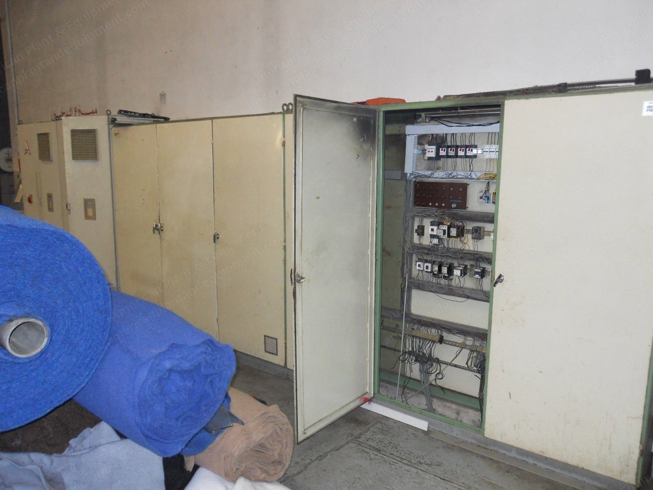 Masias, Autefa, Fehrer Needle Felt Production Line, 4800mm Width, 1982-1994
